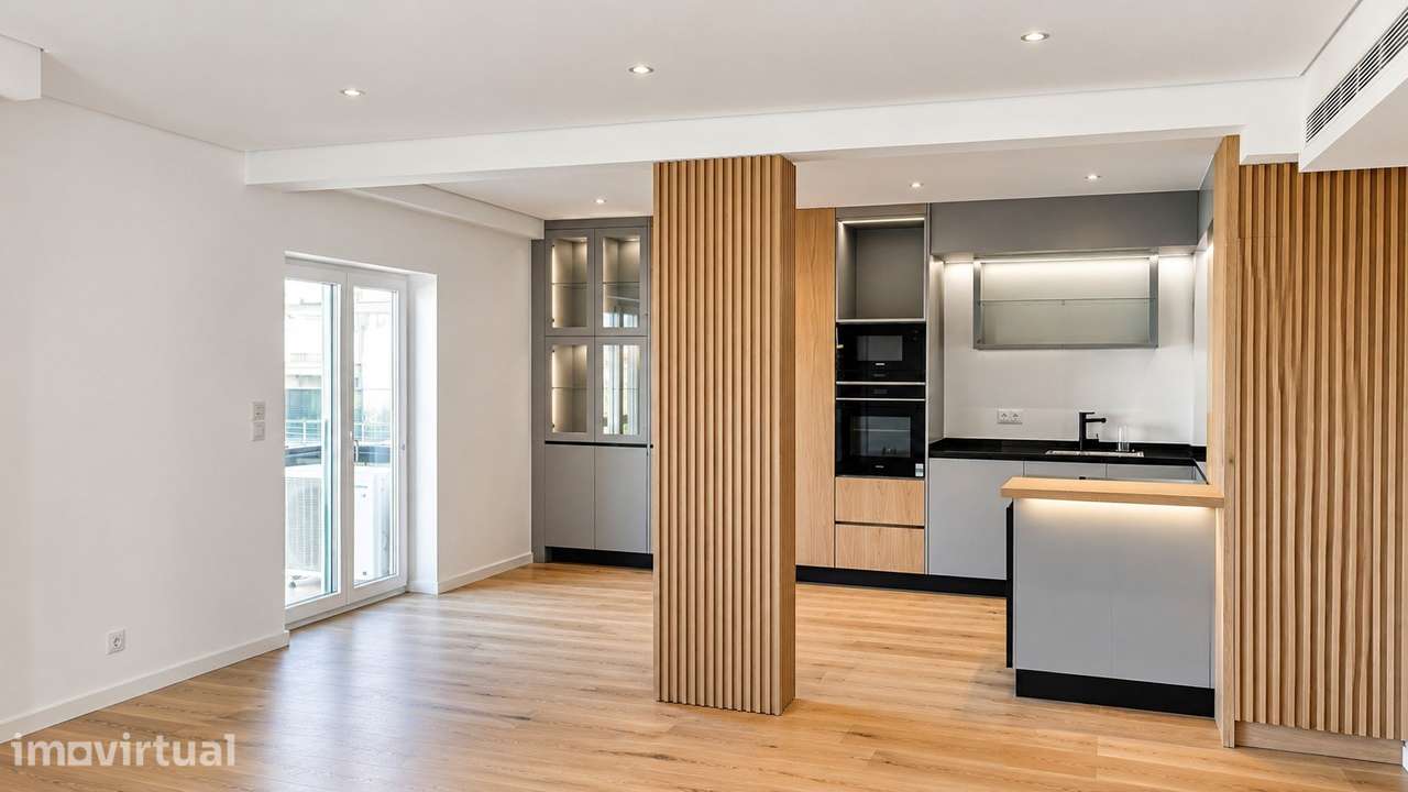 Apartamento T3 com acabamentos de luxo, em Cascais - Grande imagem: 4/25