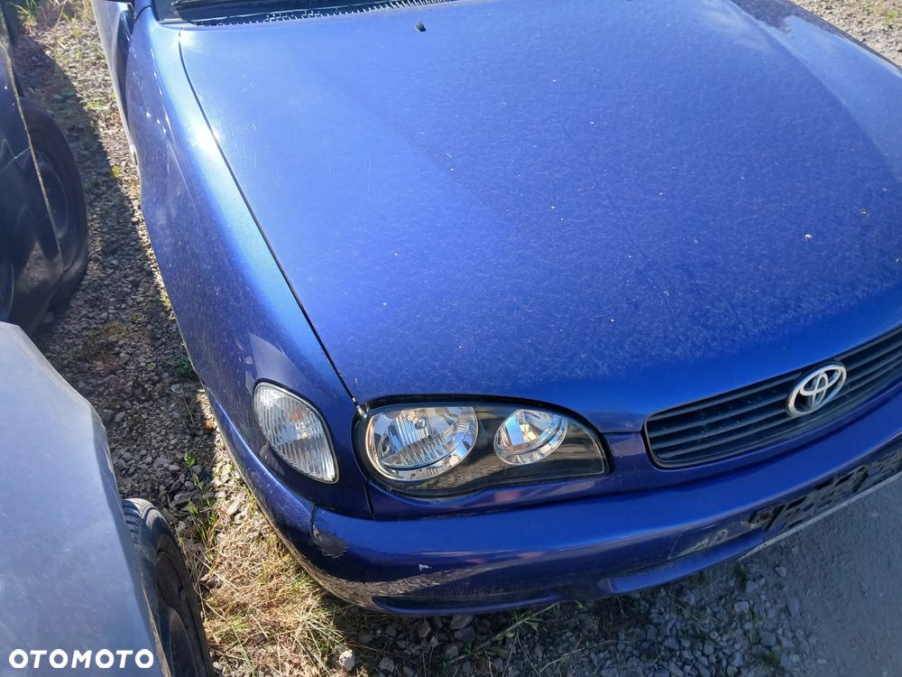 toyota corolla E11 lift 8L5 HB fotel fotele kanapa deska kokpit podsufitka boczek boczki klamka - 1