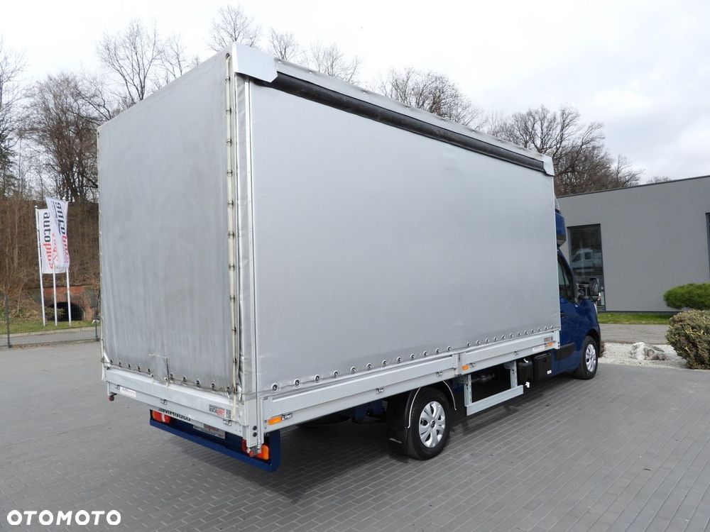 Renault MASTER PLANDEKA 10 PALET WEBASTO TEMPOMAT LEDY PNEUMATYKA KLIMATYZACJA  165KM - 15