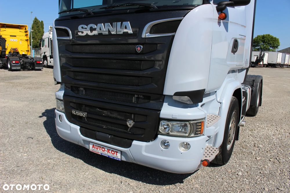 Scania R580 / V8 / XENON /RETARDER /GPS/2 ZBIORNIKI  /**SERWIS**/ IDEALNY STAN / - 20