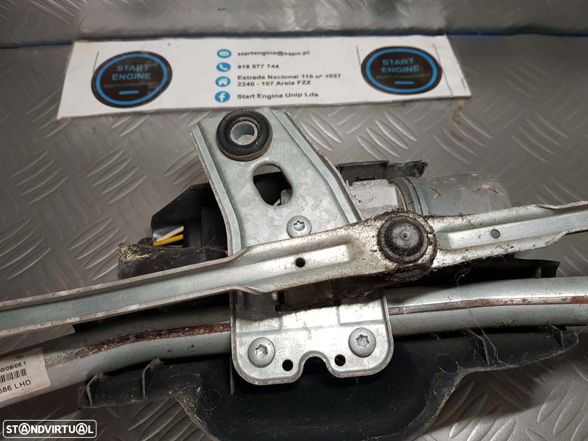 Motor das escovas limpa para brisas Opel Astra H - 2