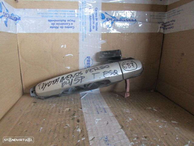 Puxador Exterior PEXT687 TOYOTA AVENSIS VERSO 2004 5P TE - 1