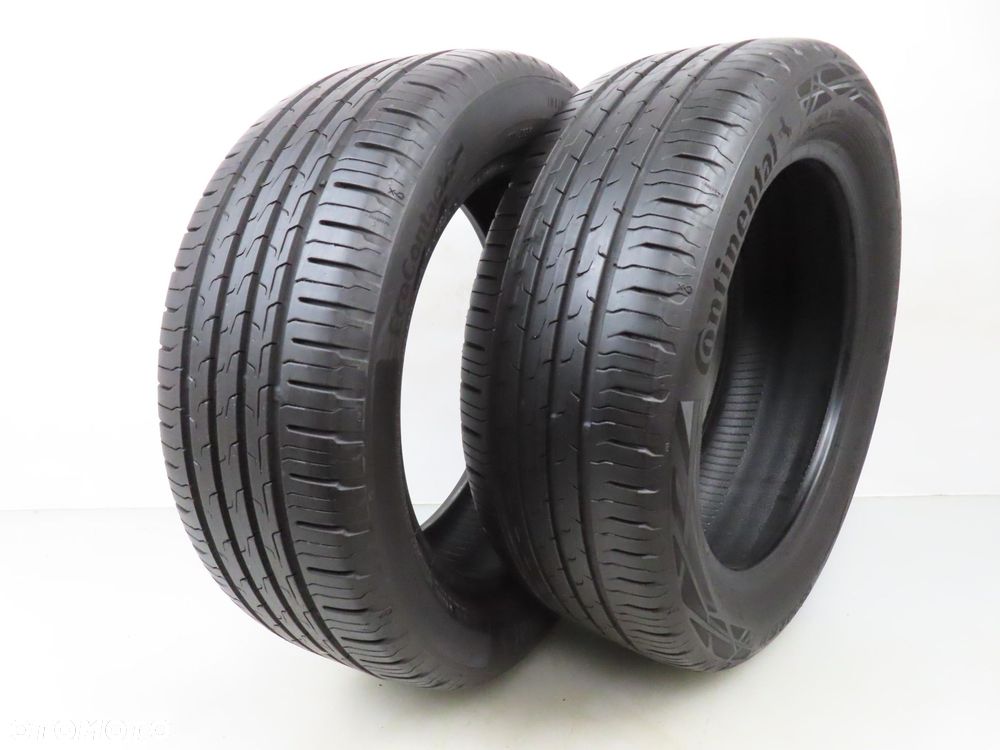 2x 195/50R15 OPONY LETNIE UŻYWANE Continental EcoContact 6 82H - 1