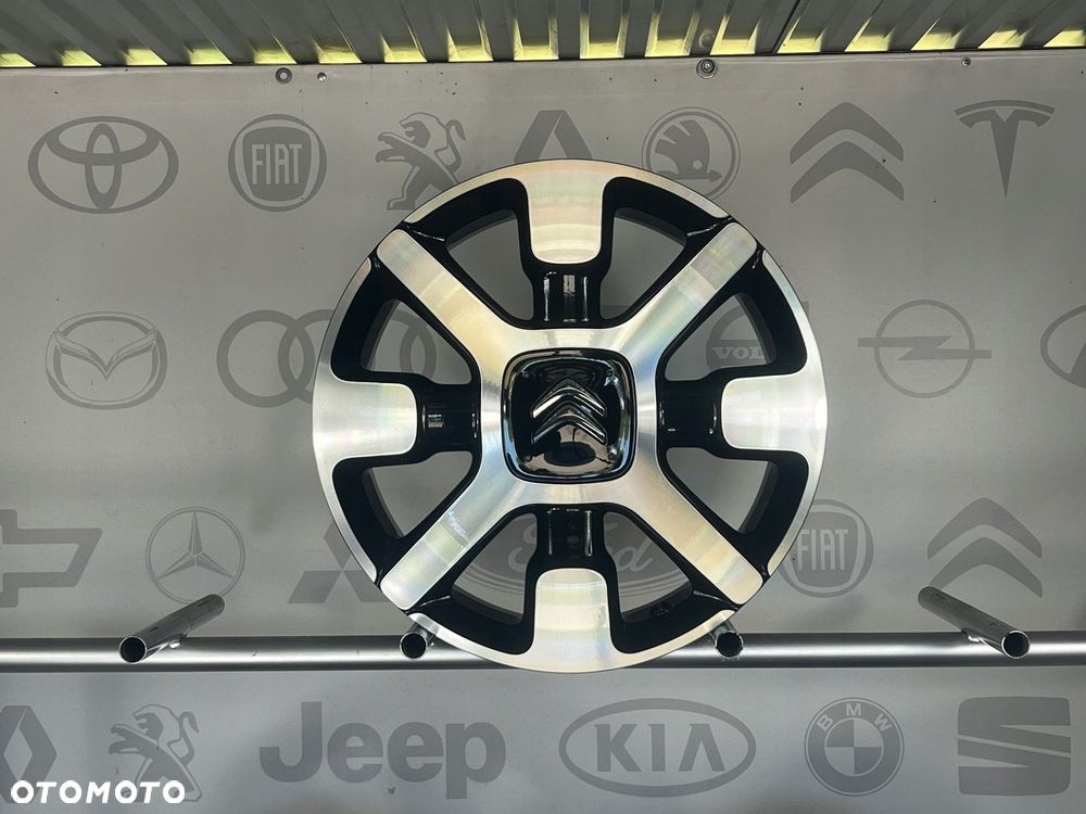 FELGI ALU CITROEN C4 CACTUS C3 BERLINGO PEUGEOT 17 4X108 ET19 ORYGINALNE - 1