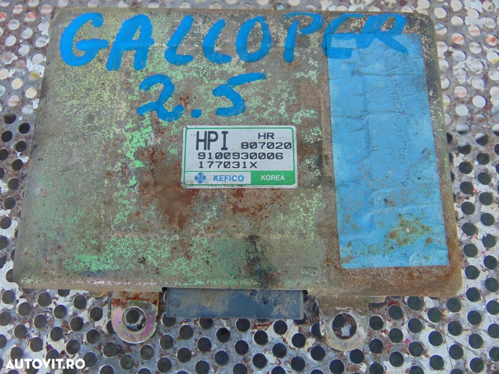 Ecu |Hyundai Galloper 2.5 calculator motor injectie cod hpi807020 9100930006 - 2