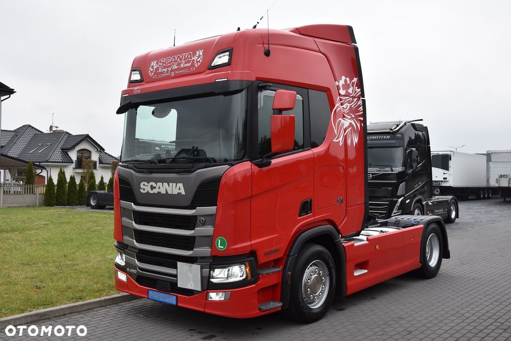 Scania R 450 / HYDRAULIKA HYVA / CAŁA NA PODUSZKACH / I PARK-COOL / 2021 / FULL LED / STANDARD / Retarder / !! Jak nowa !! - 4