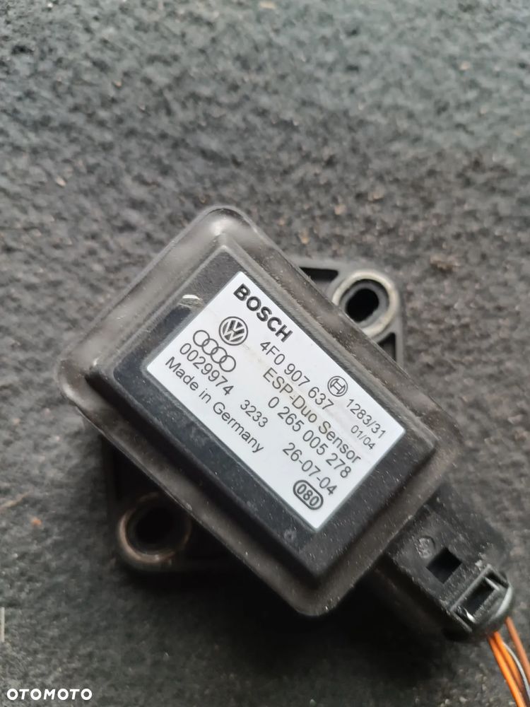 SENSOR CZUJNIK MODUŁ STEROWNIK ESP AUDI A6 C6 4F0907637 - 2