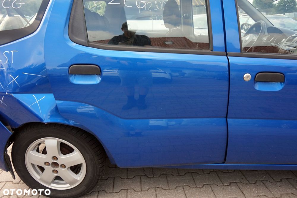 DRZWI TYLNE PRAWE JUSTY III G3X ZCG  NIEBIESKI SUBARU 2003-2007 - 3