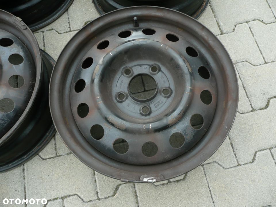 16” - felgi Oryginał: KIA / HYUNDAI - Sportage X-Ceed Sorento ProCeed Tucson i30 i40 ix35 ix55 -Stalowe 5x114,3 , r16 cali - fi-67 mm -- Koło ZAPASOWE Zapasówka dojazdowe - 9