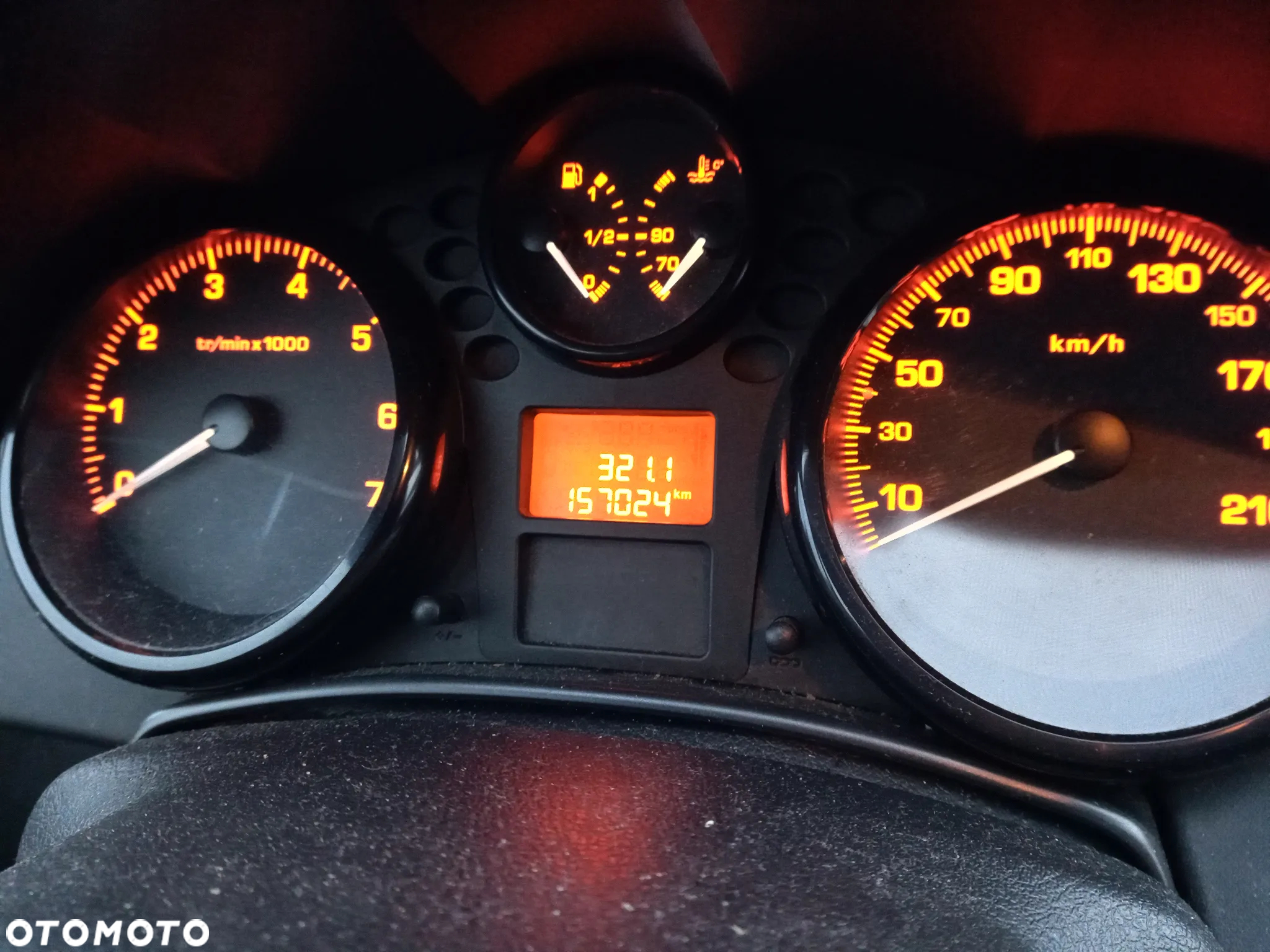 Peugeot 207 1.4 1.6 B zegar licznik 9665661480 - 2