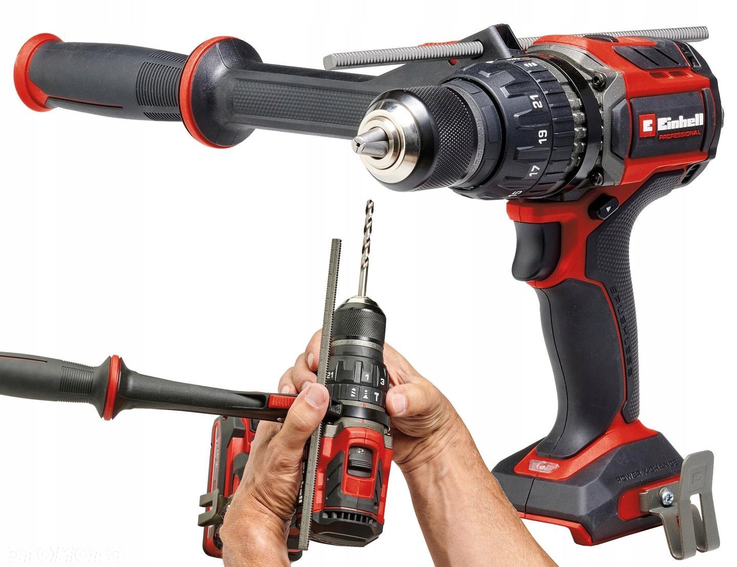 EINHELL AKUMULATOROWA WIERTARKO-WKRĘTARKA UDAROWA TP-CD 18/120 Li i 18V - 1