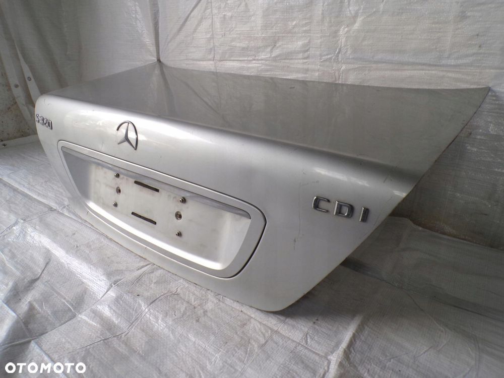 Mercedes S-klasa W220 KLAPA BAGAŻNIKA TYŁ TYLNA - 3