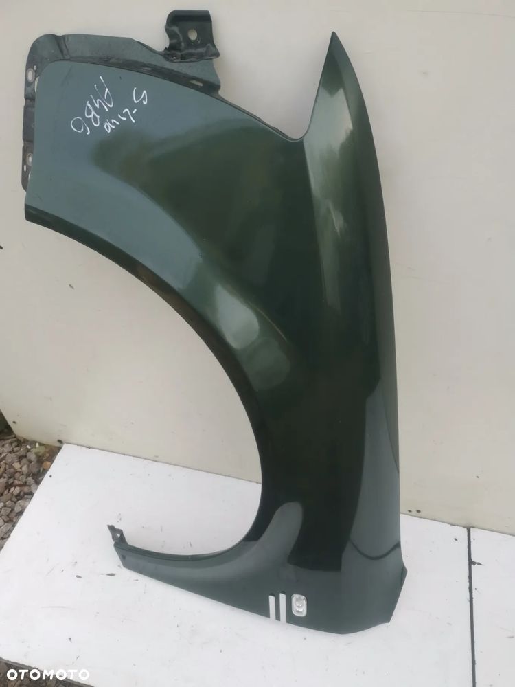 BŁOTNIK LEWY PRZEDNI AUDI A4 B6 S-LINE ZIELONY - 2