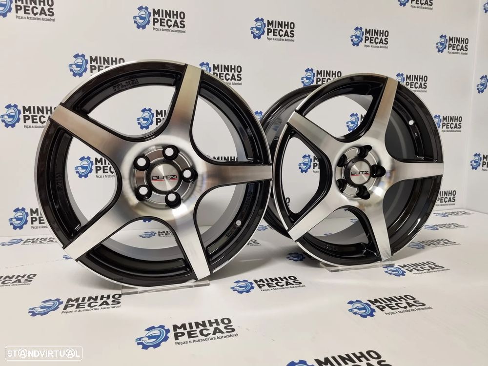 Jantes BUTZI Iron em 16 (5x120) Preto Polido - 2