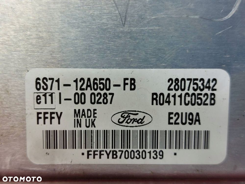 ZESTAW STARTOWY FORD MONDEO MK3 2.0 TDCI 6S71-12A650-FB 4S7T-14A073-AB - 2