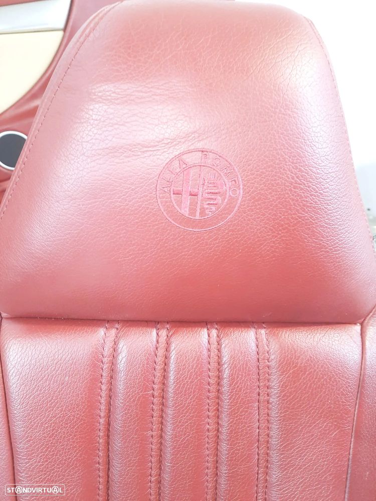 BANCO BANCOS ALFA ROMEO BRERA 939 SPIDER PELE ELETRICOS AIRBAG QUARTELAS TI - 5