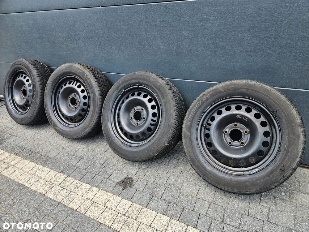 Felgi Stalowe Koła 5x115 Opel Astra J Zafira C Insignia B Opony Całoroczne 215/60/16 - 1