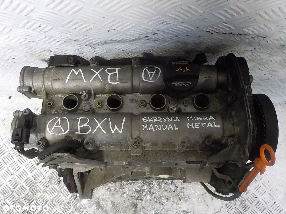 SKODA FABIA II VW POLO IBIZA IV SILNIK 1.4 16V BXW MAŁY PRZEBIEG 36 TYS!!! - 2