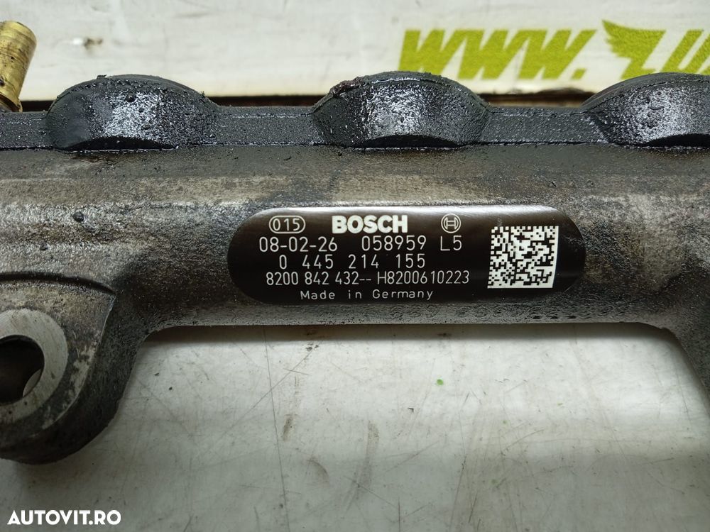Rampa injectoare  2.0 dci m9r 0445214155 8200842432 Renault Megane 2 - 3