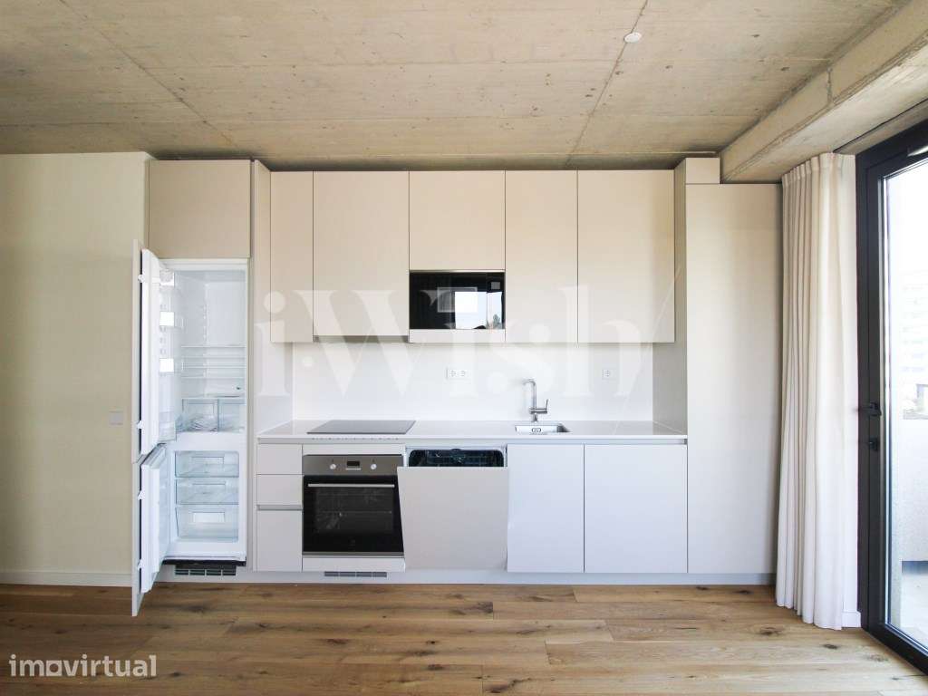 Apartamento T1+1 Novo para Arrendamento | Flower Tower | Leça da Pa... - Grande imagem: 5/15