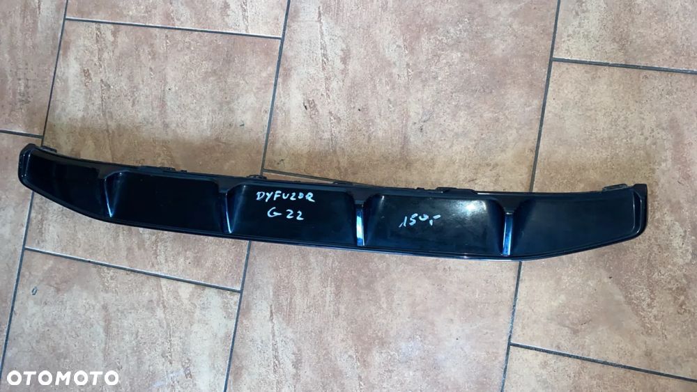 BMW M4 G22 M-PAKIET DOKŁADKA W ZDERZAK TYLNY TYŁ 8078907 - 1