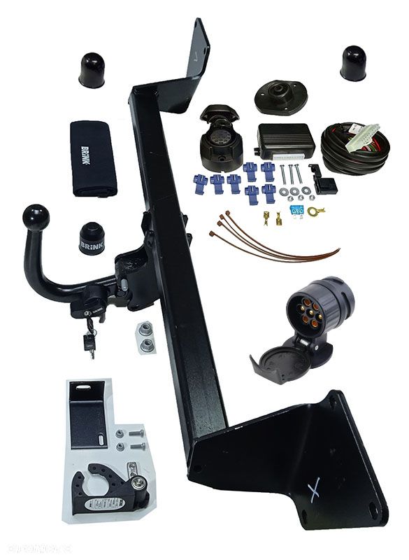 AUTOMAT VERTICAL NOWY HAK HOLOWNICZY+MODUŁ13PIN7P MINI COOPER COUNTRYMAN 1 I R60 2010+ - 1