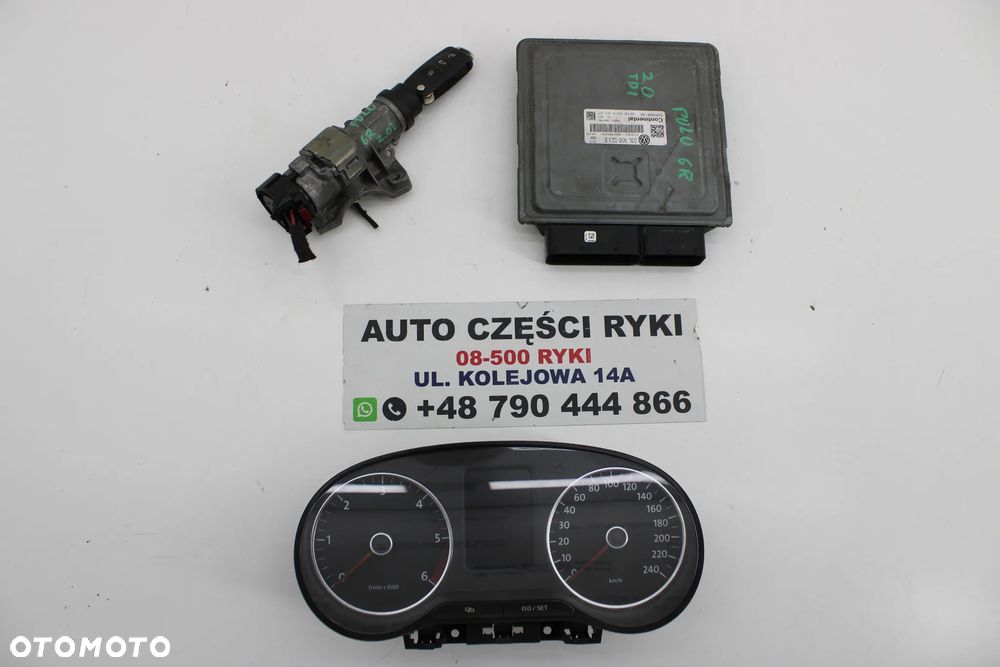 VW Polo 6R 1.6 TDI Zestaw Startowy Komputer - 1