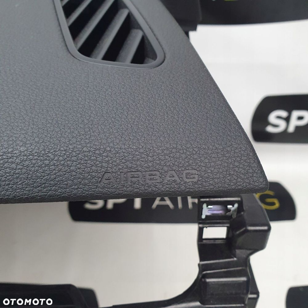 AUDI Q7 4M PRZED LIFTEM DESKA ROZDZIELCZA KONSOLA KOKPIT PULPIT PODUSZKI AIRBAG AIR BAG PASY KIT SET - 6