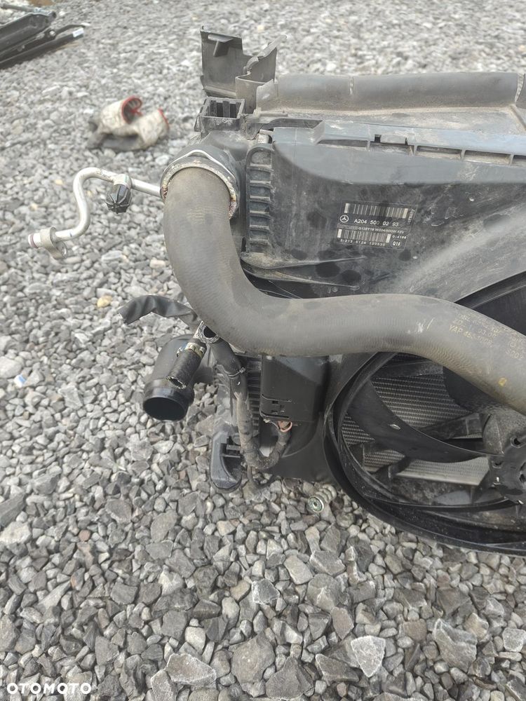 MERCEDES W212 3.0 CDI OM642 350cdi Pas Przedni Wzmocnienie Czołowe Chłodnice Belka - 11