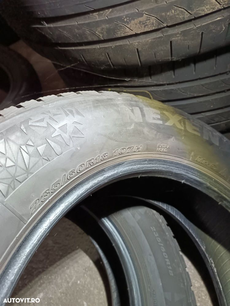 Anvelope MS iarna 235 60 18 nexen 2021 6mm - 7