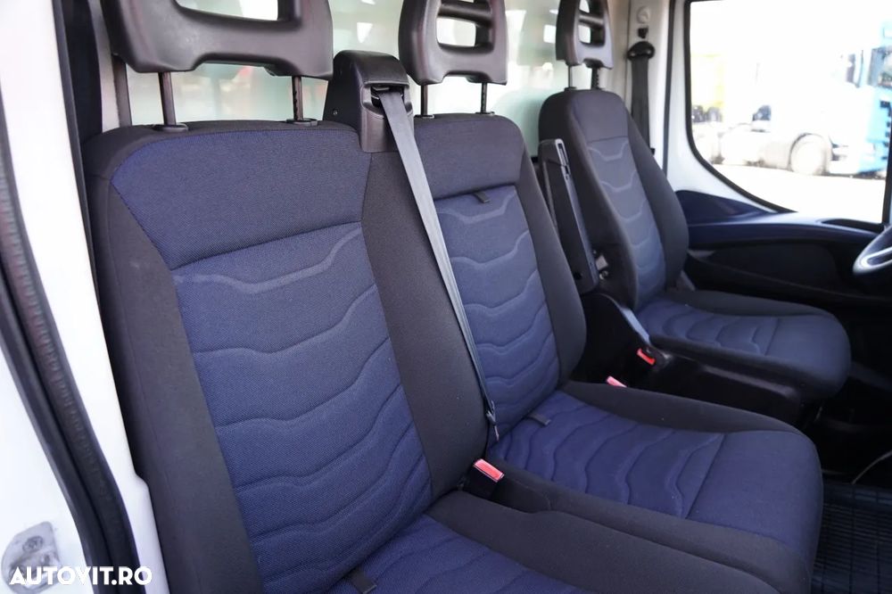 Iveco DAILY 50-180 / CONTAINER 5.5 M / HI-MATIC / ELEVATOR 750 KG / DUBLU / CAMERĂ VEDERE SPATE / GVWR: 5.200 KG / 2019 / IMPORTAT - 29