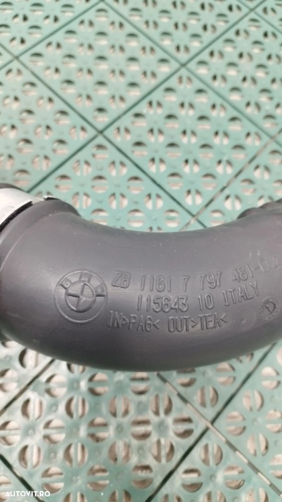 Furtun intercooler admisie BMW E81/82/87 LCi 2.0 N47 7797481 - 6