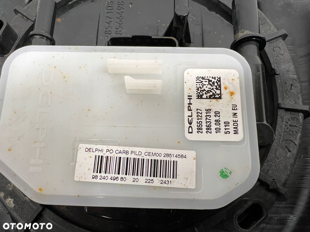 Peugeot 208 II 1.5 B-HDI zbiornik bak paliwa 9824049680 - 4