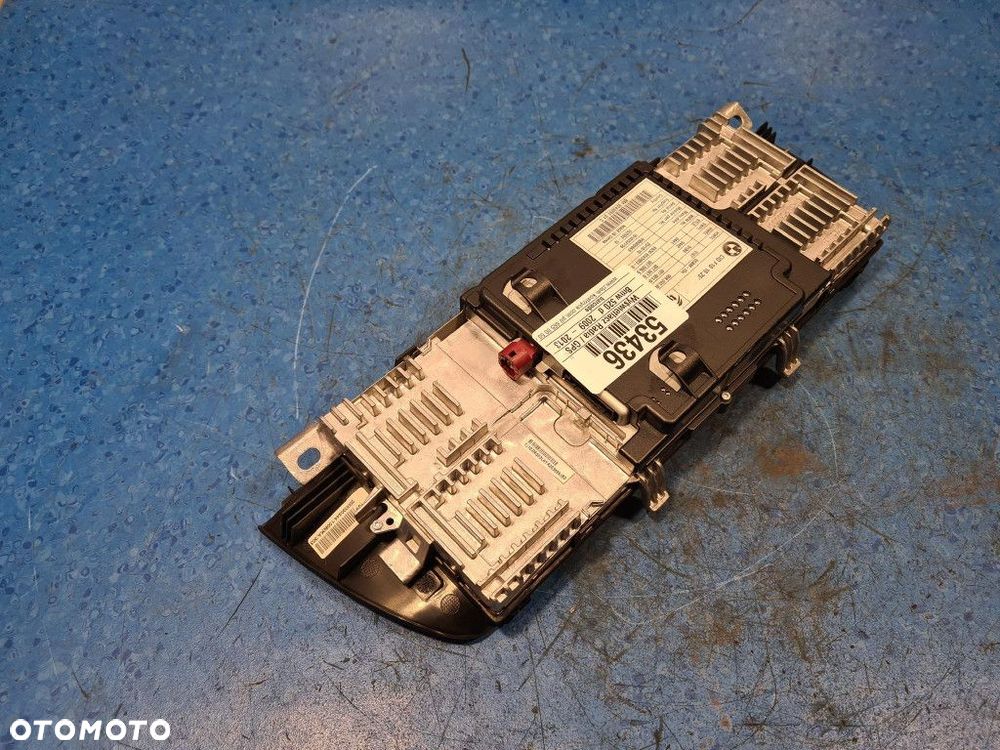 BMW 5 F11 WYŚWIETLACZ RADIA GPS 924389701C - 8