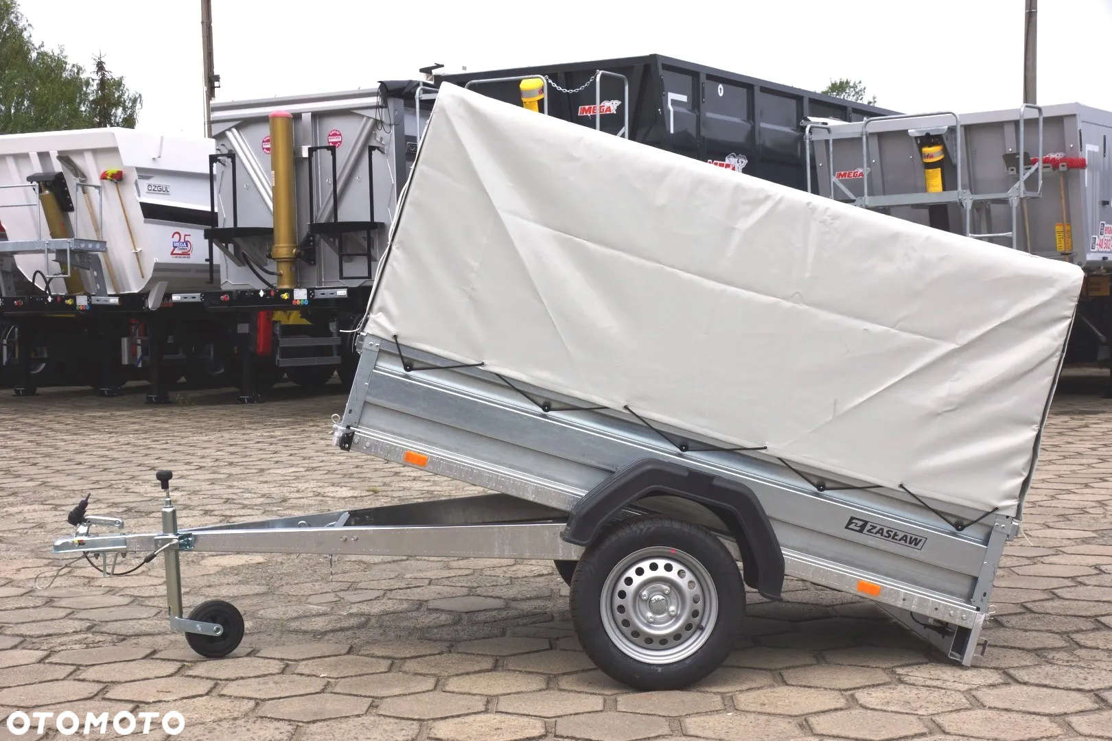 Zaslaw 1 oś, przyczepa na prawko B Ład 600 KG ! - 18