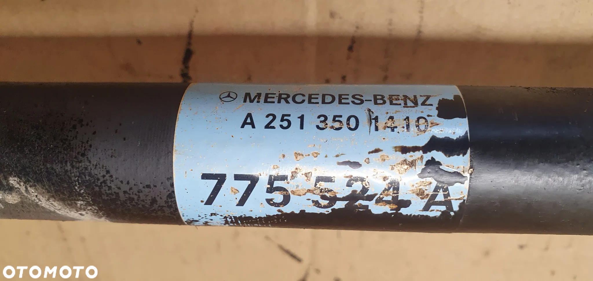 Półoś lewy tył tylna lewa półośka Mercedes R-Klasa W251 3.0 CDI A2513501410 - 7