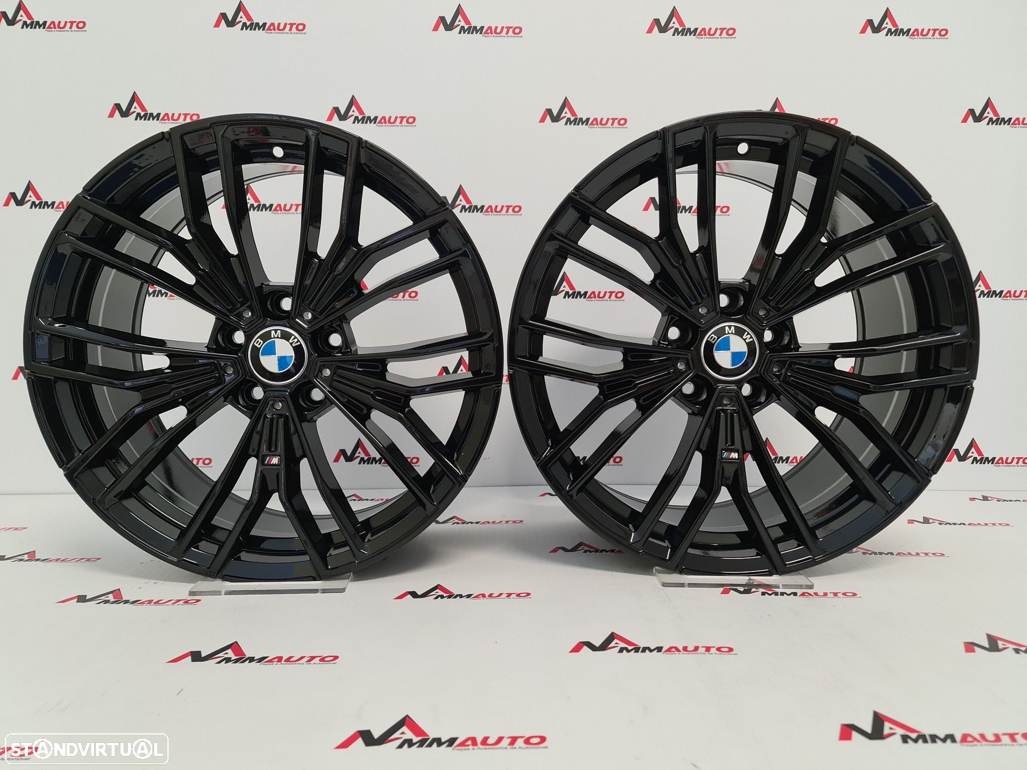 Jantes Look BMW 846M Preto Brilho 19 - 1