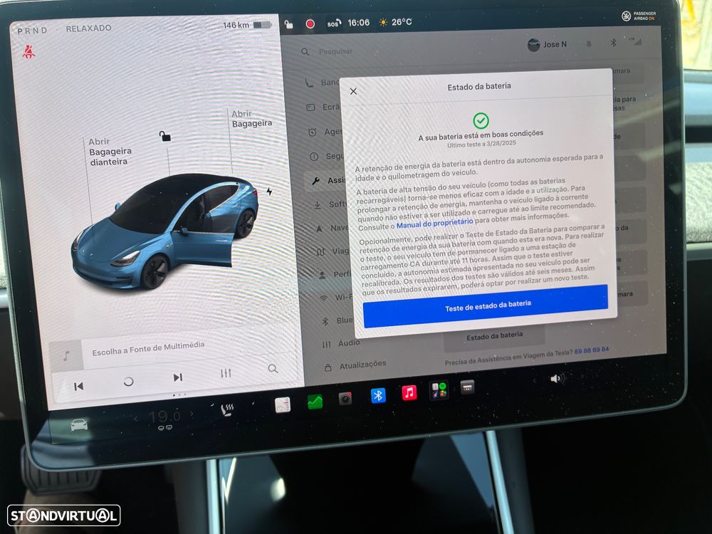 Tesla Model 3 Long Range Tração Traseira - 36