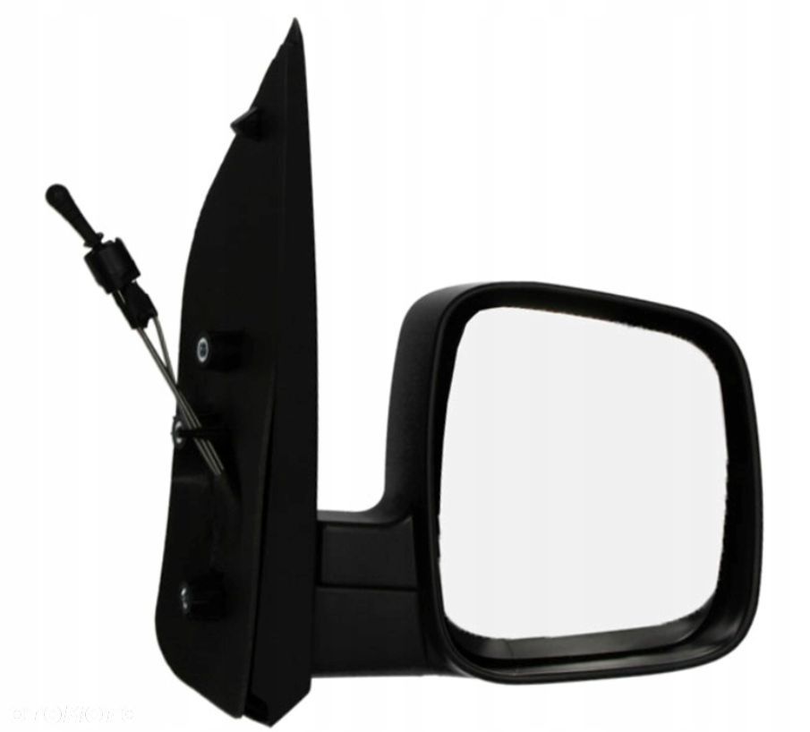 lusterko citroen nemo 10.07- prawe czarne mechaniczne - 1