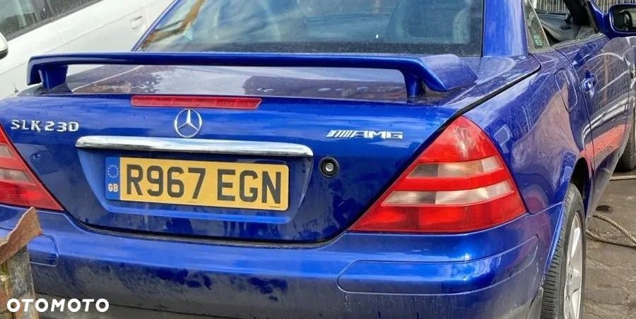 MERCEDES SLK R170 96R- KLAPA BAGAŻNIKA TYŁ TYLNA 352 + LOTKA IRMSCHER - 4