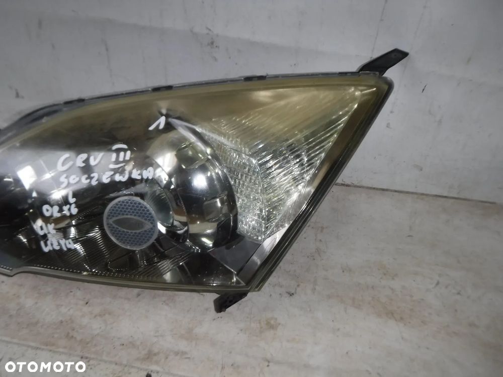honda crv 3 iii lampa przód lewa  uk przednia - 9