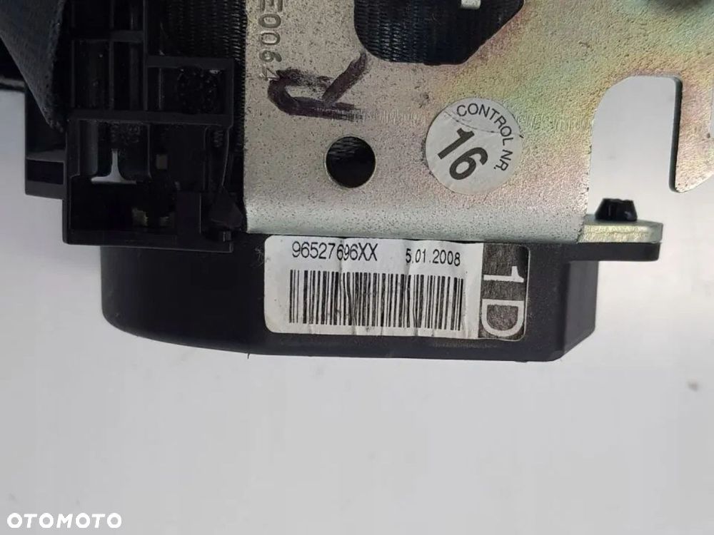 PAS BEZPIECZEŃSTWA PRAWY PRZÓD CITROEN C4 96527696 - 4