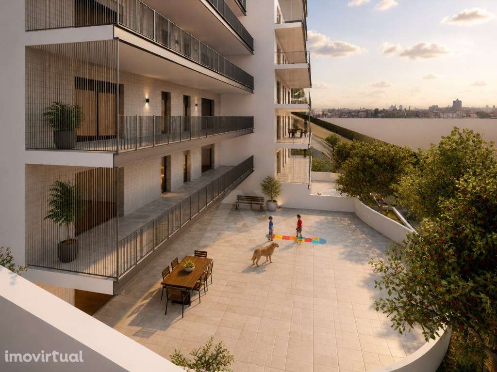 Apartamento T3 em Condomínio Fechado no Murtal - Grande imagem: 2/26