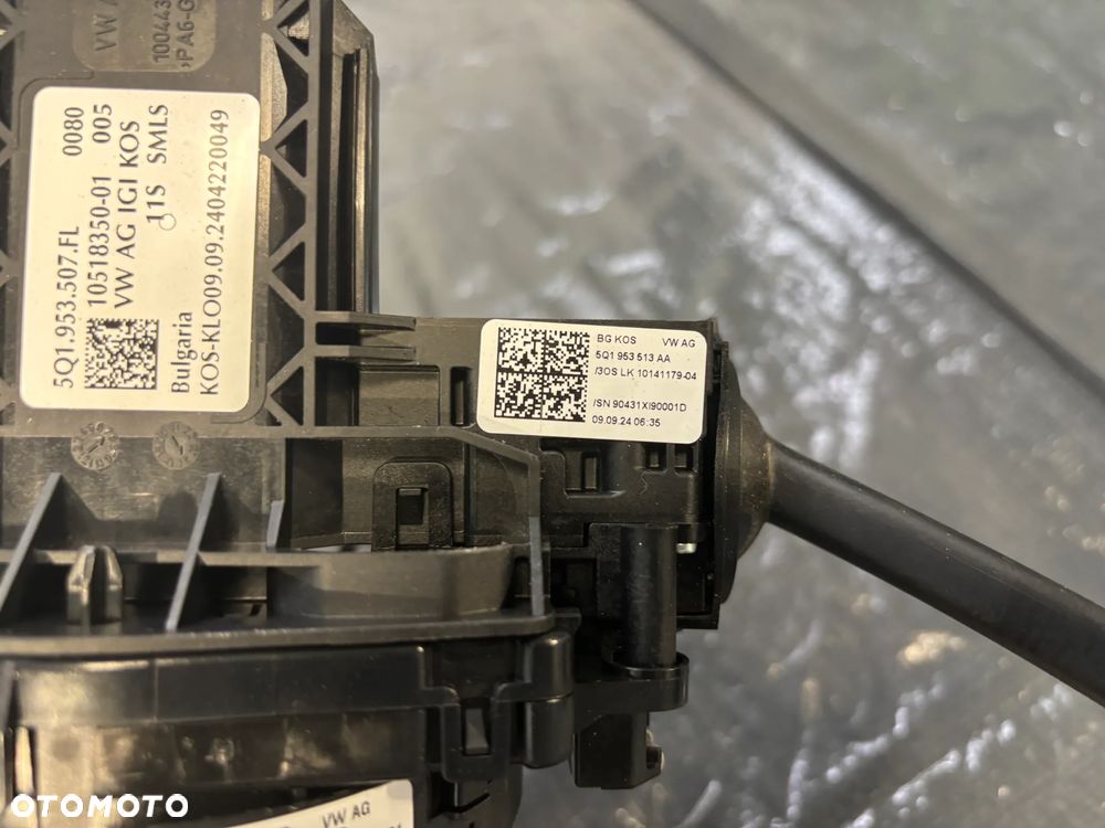 VW Skoda Audi Manetki przełączniki pod kierownicę 5Q1953507FL - 5