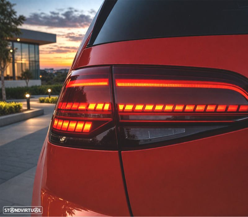 FAROLINS VOLKSWAGEN VW GOLF 7 7.5 12-20 LOOK 7.5 RETROFIT INDICADOR DINAMICO - 2