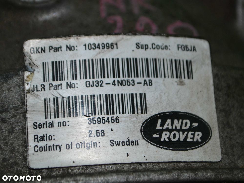 Dyferencjał dyfer tył HALDEX Land Rover Range Rover EVOQUE - 2