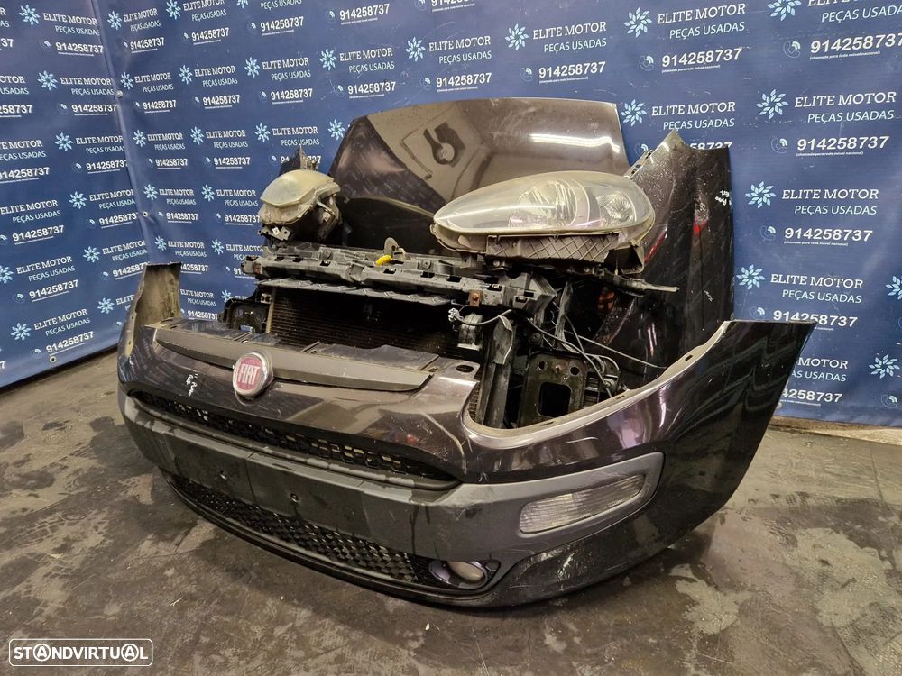 Frente completa usada FIAT PUNTO EVO capot parachoques oticas guardalamas - 1