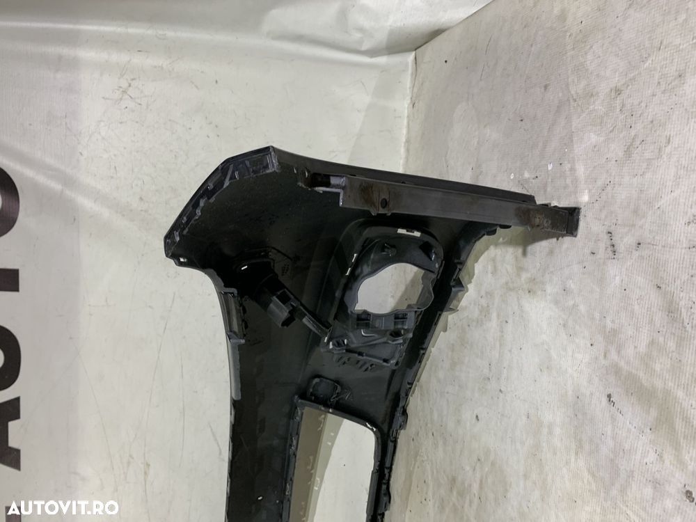 Bara fata VW Tiguan, facelift, 2012, 2013, 2014, 2015, 2016, cod origine OE 5N0807221K, cu gauri pentru spalatori faruri. - 8