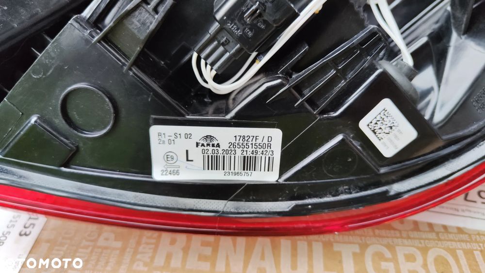 Renault Clio V 19- Lampa Tylna Tył Lewa LED Oryginał Ładna - 6