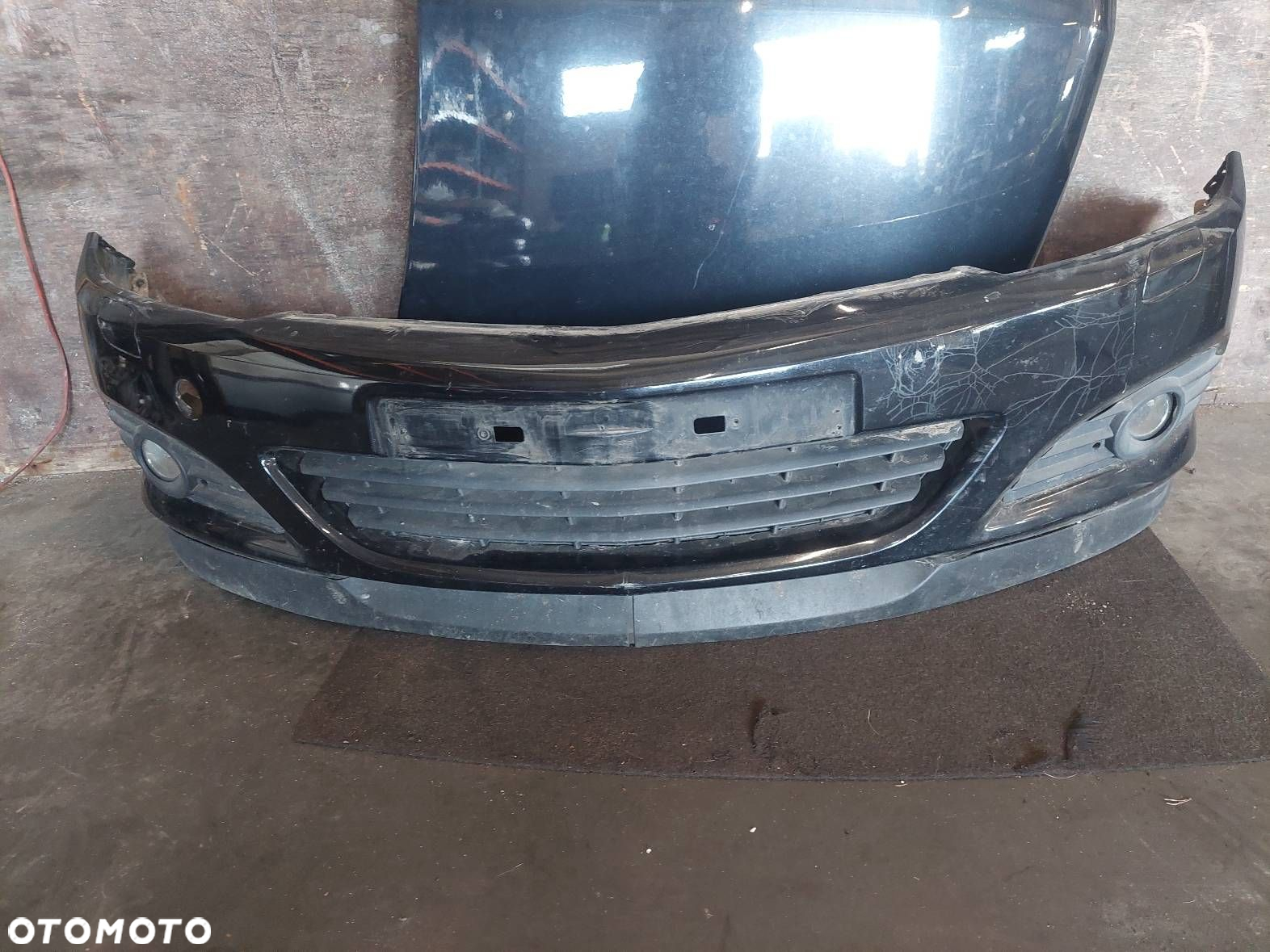 KOMPLETNY PRZÓD MASKA ZDERZAK PRZÓD LAMPY BŁOTNIKI OPEL ASTRA H Z20R - 10